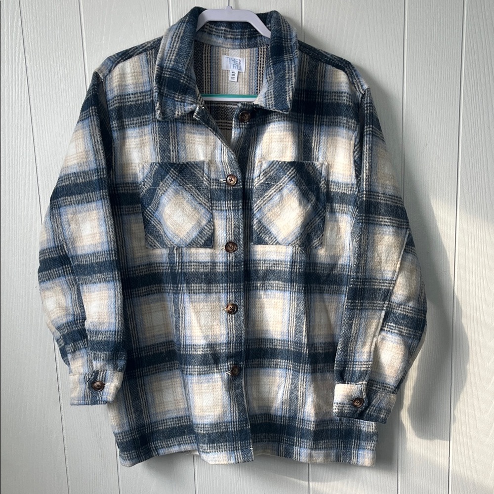 Time and Tru Striped Jacket